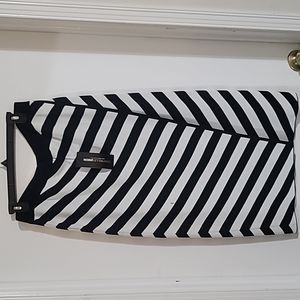 Black and white Gabrielle Union skirt